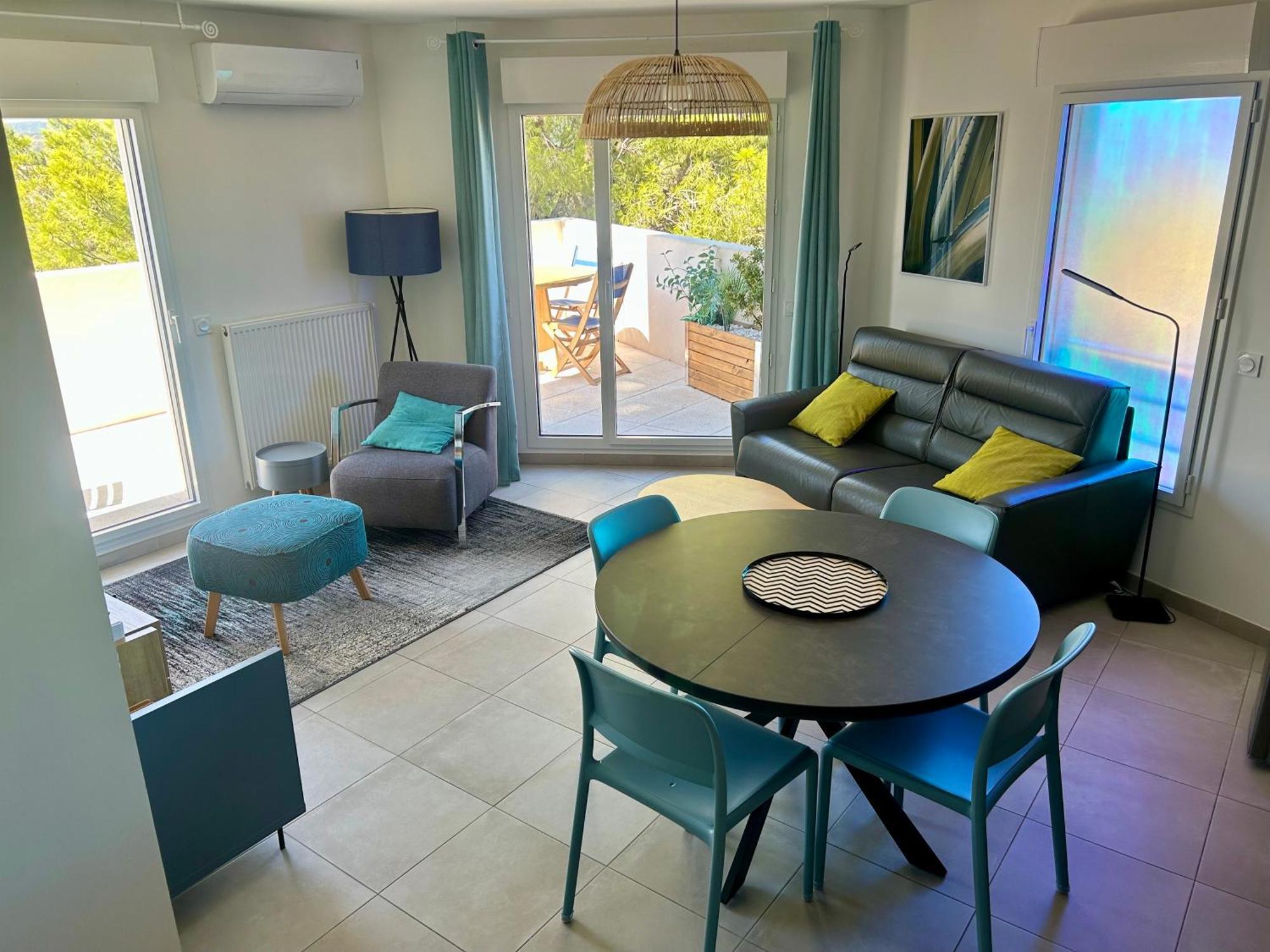 Blue Note -4 Etoiles-Terrasse Vue-2 Parking Apartment Balaruc-les-Bains Exterior photo